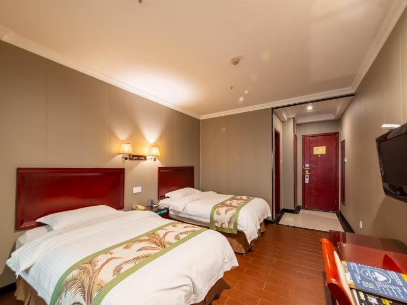 Greentree Inn Jiangsu Suzhou Mudu Ancient Street Express Hotel Esterno foto
